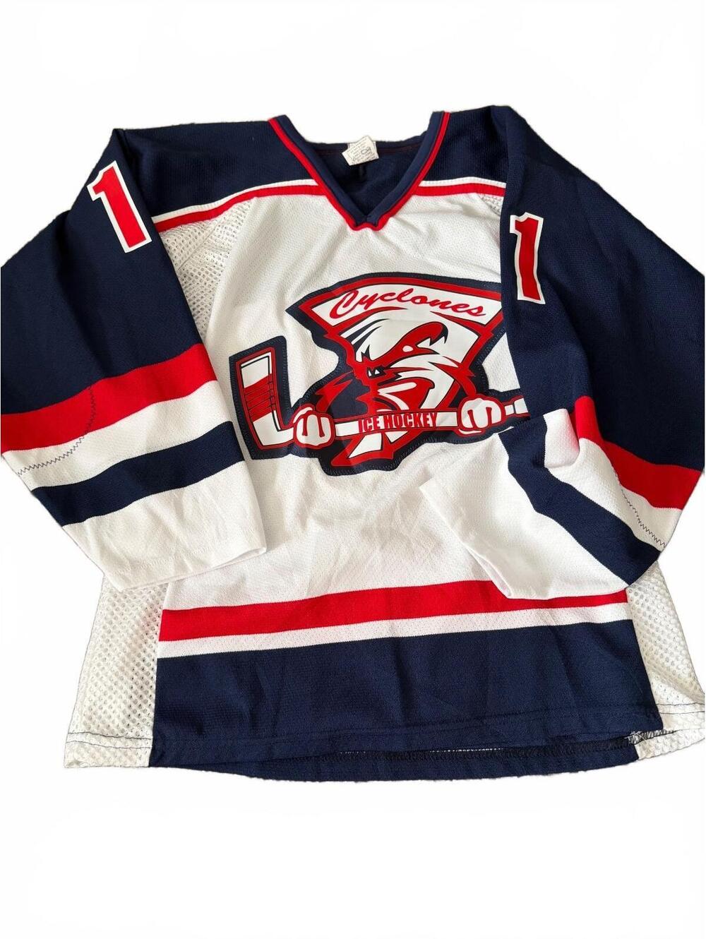 Vintage AK Conclaves Hockey Jersey Mayerhofer 11 Made Canada Adult Small
